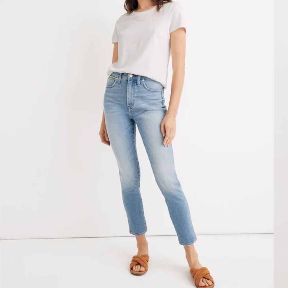 Madewell High Rise Skinny Crop Jeans, Size 31